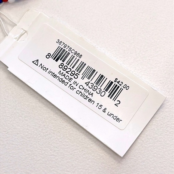 Brand New Betsey Johnson Set of 2 Patriotic 4th of July Bracelets Ice Cream Cone - Picture 10 of 13